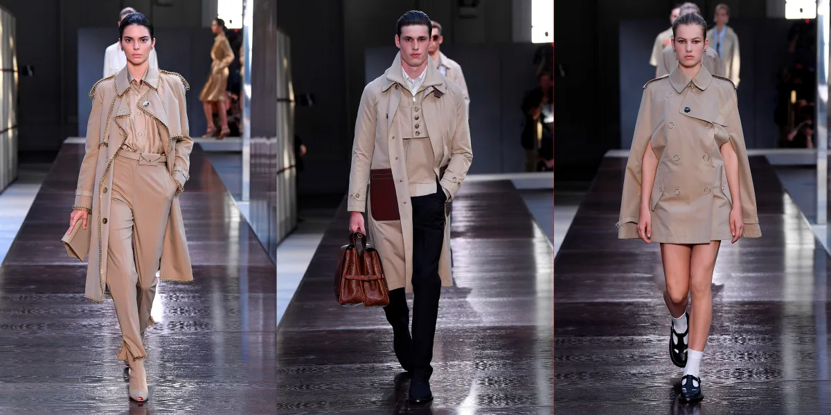 Burberry show, Runway, London Fashion Week, UK - 17 Sep 2018