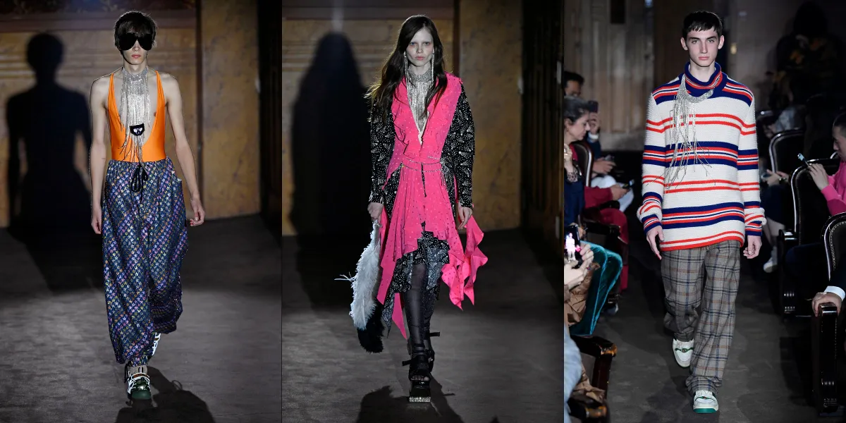 Gucci show, Runway, Spring Summer 2019, Paris Fashion Week, France - 24 Sep 2018