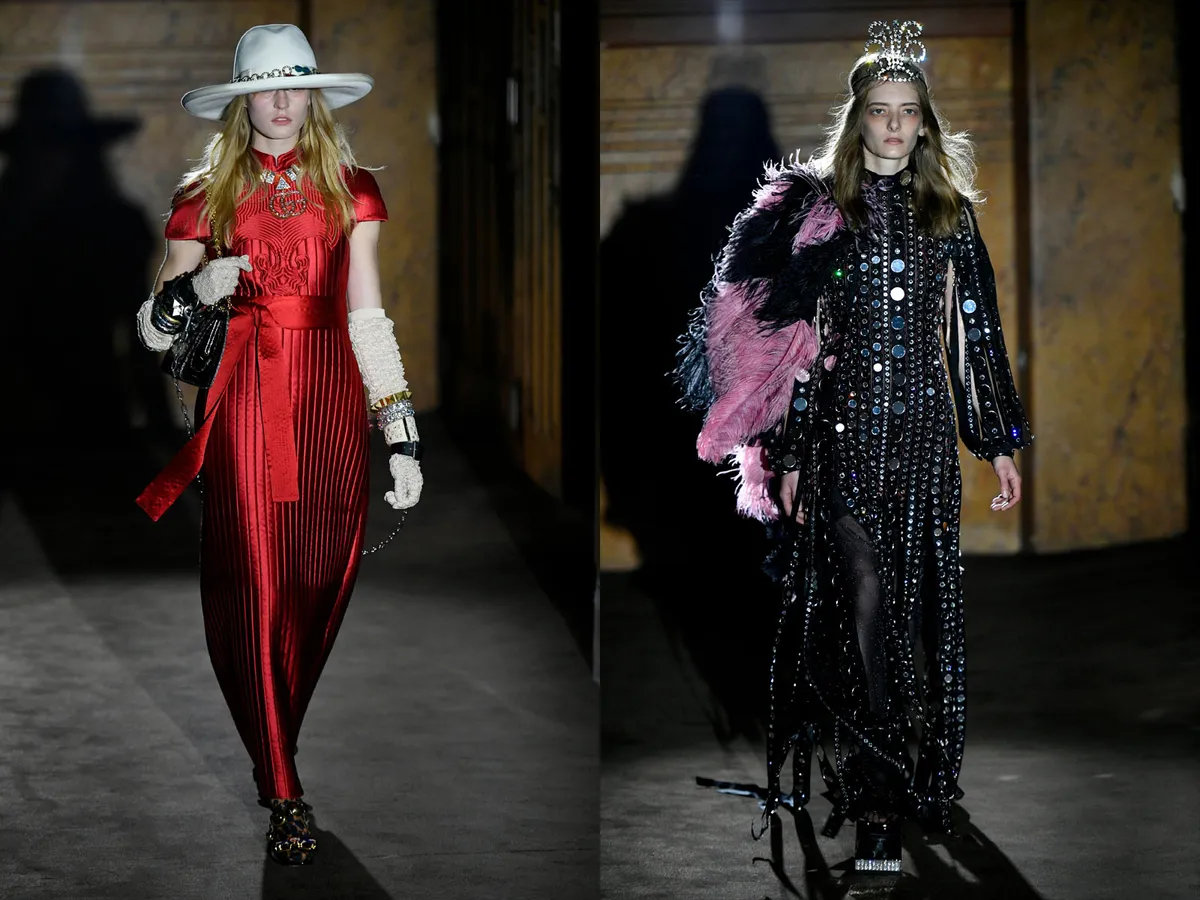 Gucci show, Runway, Spring Summer 2019, Paris Fashion Week, France - 24 Sep 2018