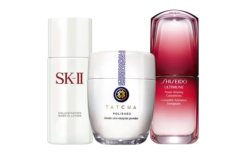 SK-II, Tatcha, Shiseido