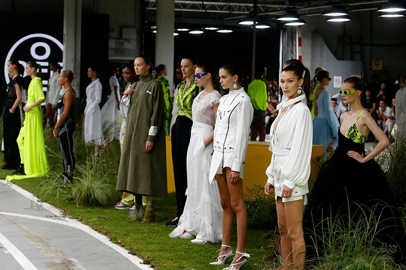 Off White show, Runway, Spring Summer 2019, Paris Fashion Week, France - 27 Sep 2018