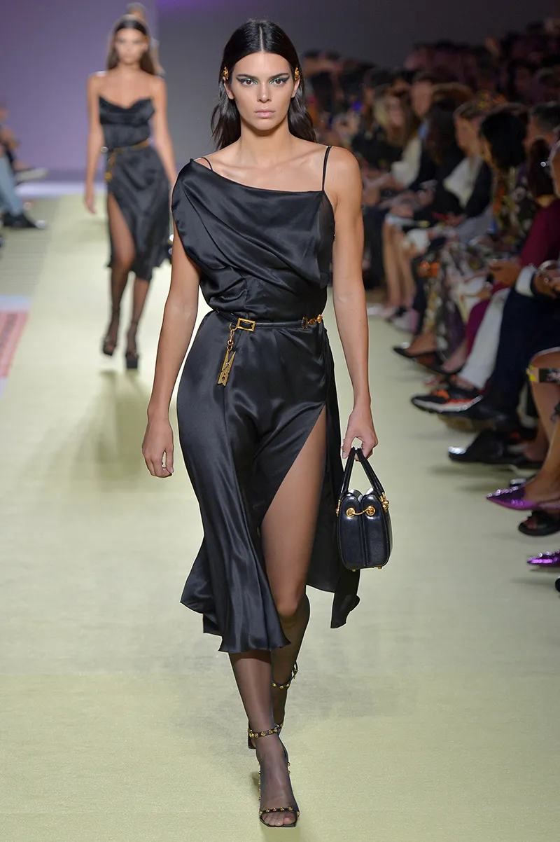 Versace show, Runway, Spring Summer 2019, Milan Fashion Week, Italy - 21 Sep 2018