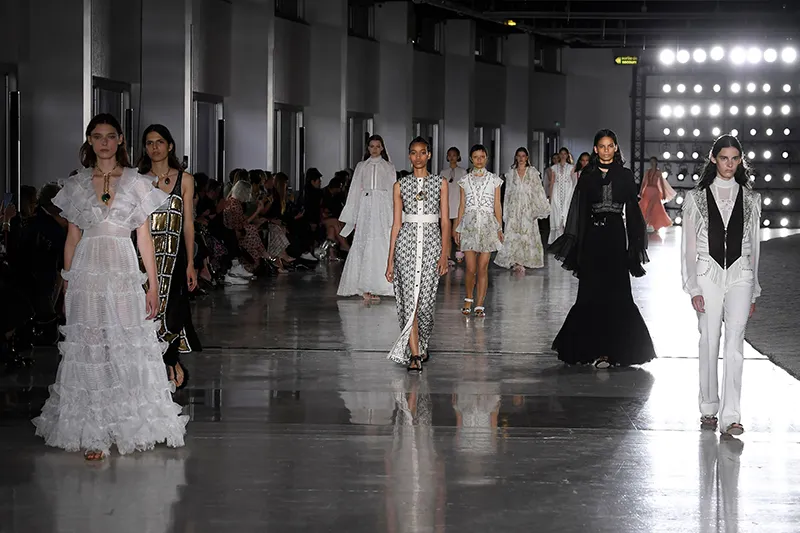 Giambattista Valli show, Runway, Spring Summer 2019, Paris Fashion Week, France - 01 Oct 2018