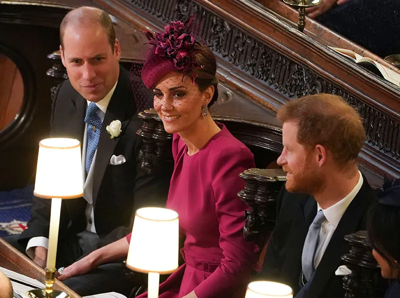 The wedding of Princess Eugenie and Jack Brooksbank, Ceremony, St George's Chapel, Windsor Castle, Berkshire, UK -  12 Oct 2018
