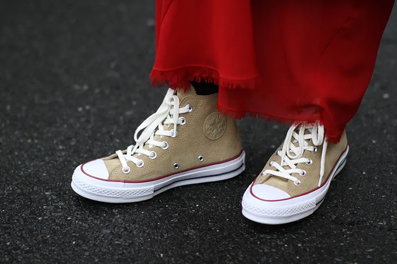 Street Style, Fall Winter 2018, Tokyo Fashion Week, Japan - 20 Mar 2018
