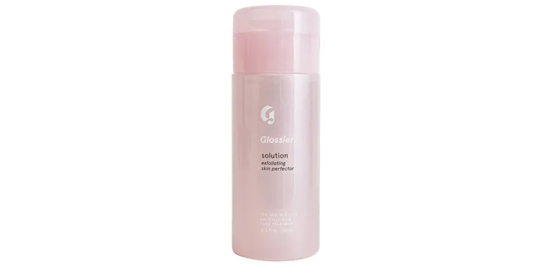 exfoliantes quimicos-piel-complexión-ingredientes-ácidos-rutina skincare-glossier