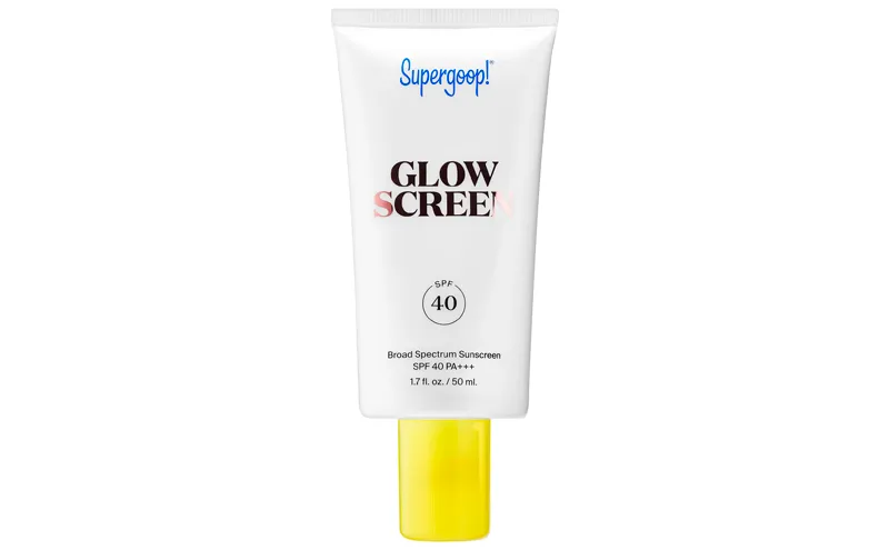 rutina-skincare-belleza-5 minutos-rápida-bloqueador-limpiador-foreo-shampoo en seco-supergoop