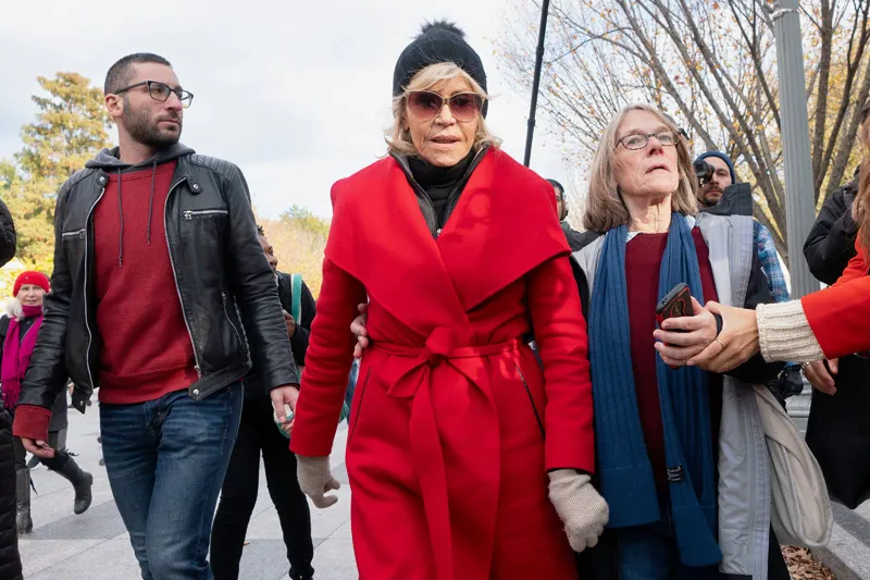 'Fire Drill Fridays' Climate Protest, Capitol Hill, Washington DC, USA - 08 Nov 2019