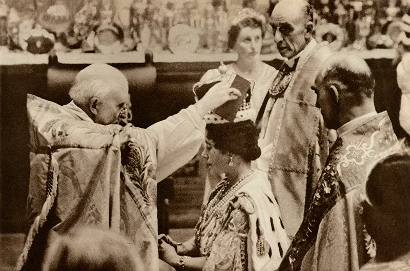 Coronation, Receiving the Crown of Glory - 12 May 1937