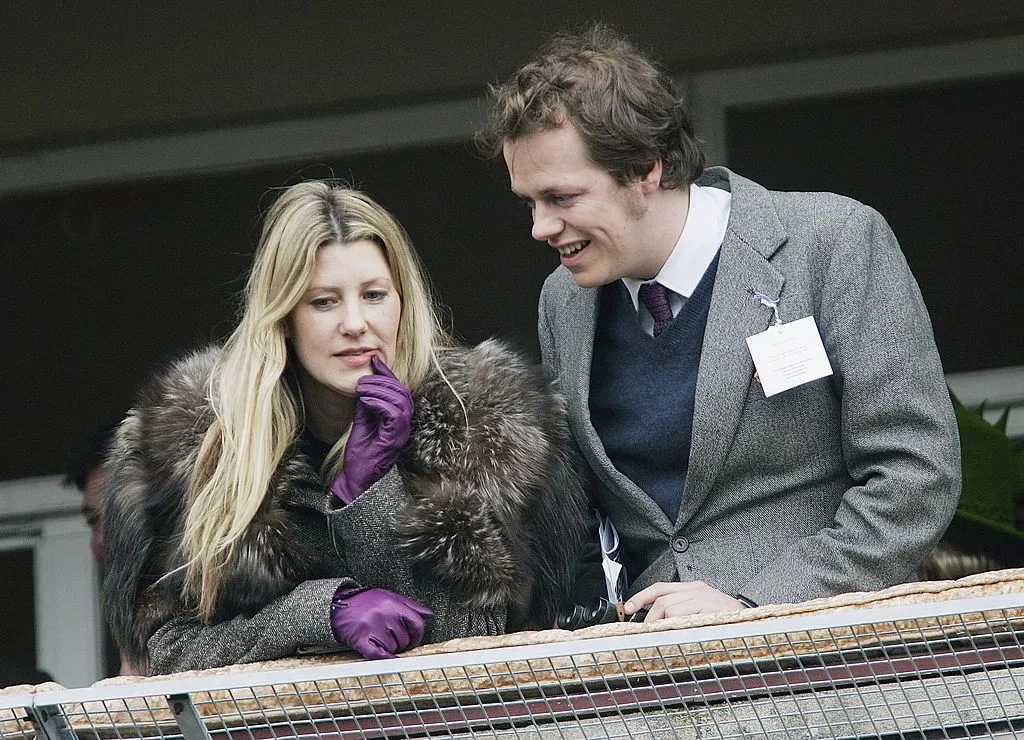 Tom &amp; Sara Parker-Bowles at Cheltenham Festival