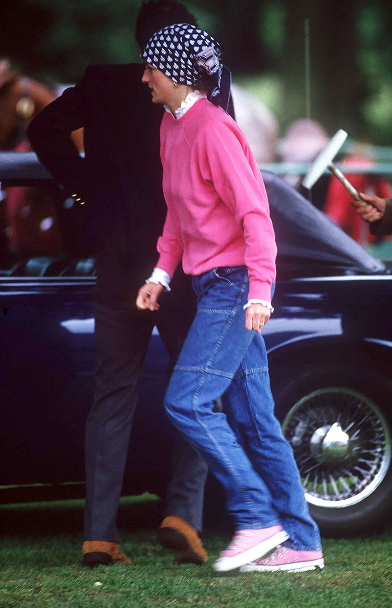 Polo at Windsor, Berkshire, Britain - 1986