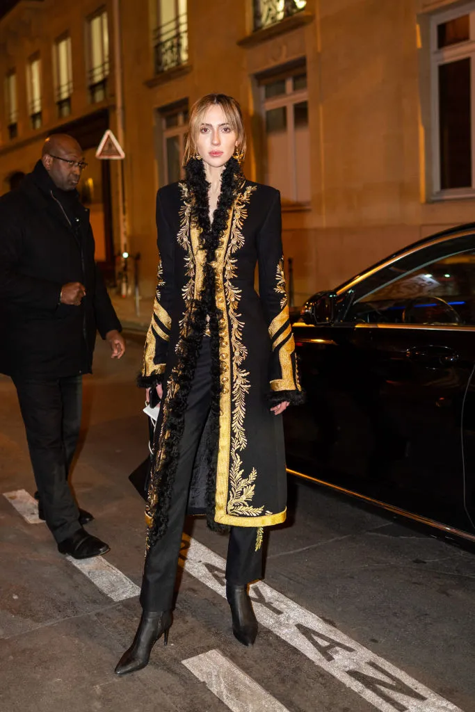Sidaction Gala Dinner 2020 : Outside Arrivals At Pavillon Cambon In Paris