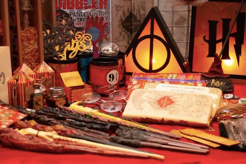 Bazar del Festival Dulce o Truco de Harry Potter.