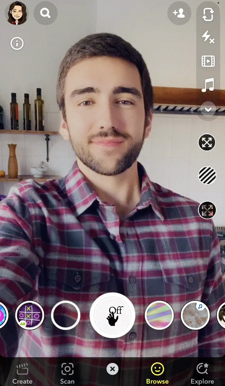 Virgil Abloh x Snapchat