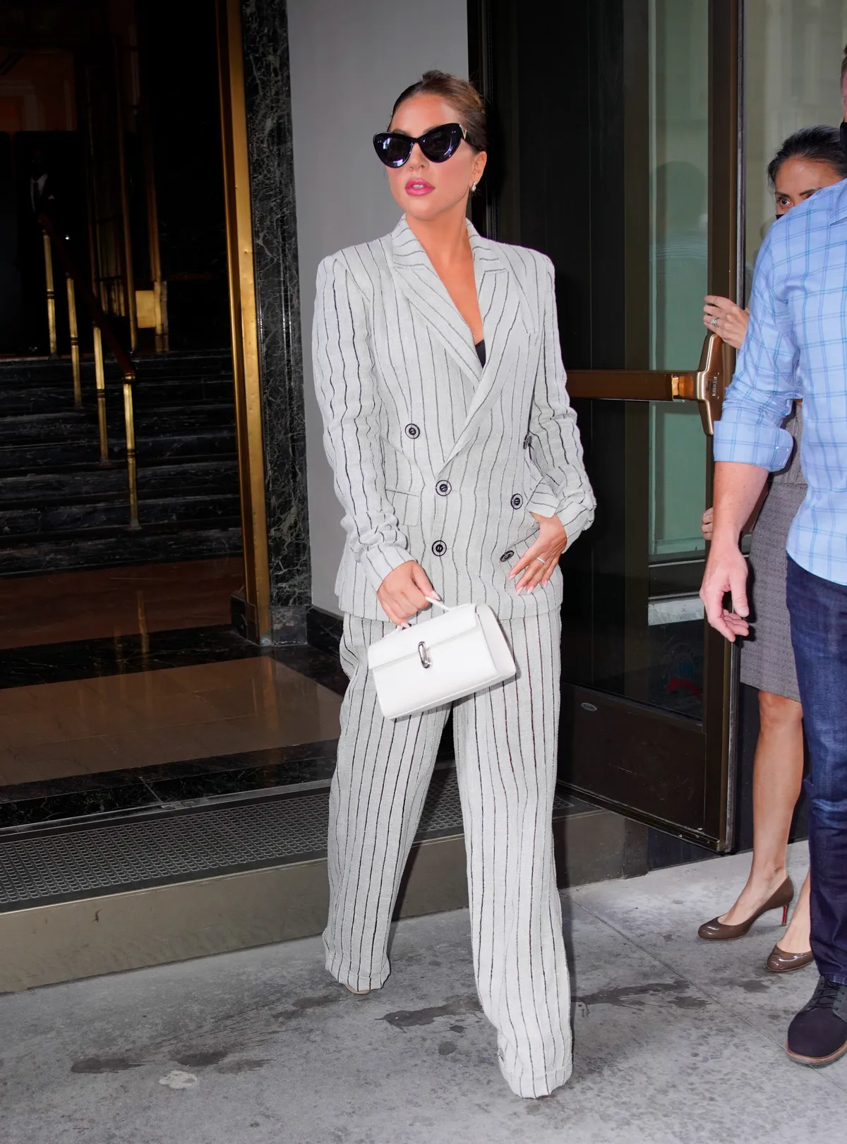 Celebrity Sightings In New York City - August 02, 2021
