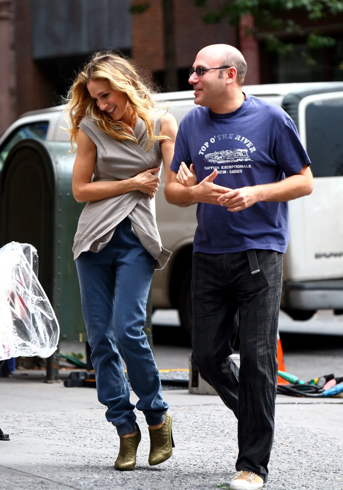 'Sex And The City: The Movie' film set, New York, America - 01 Oct 2007