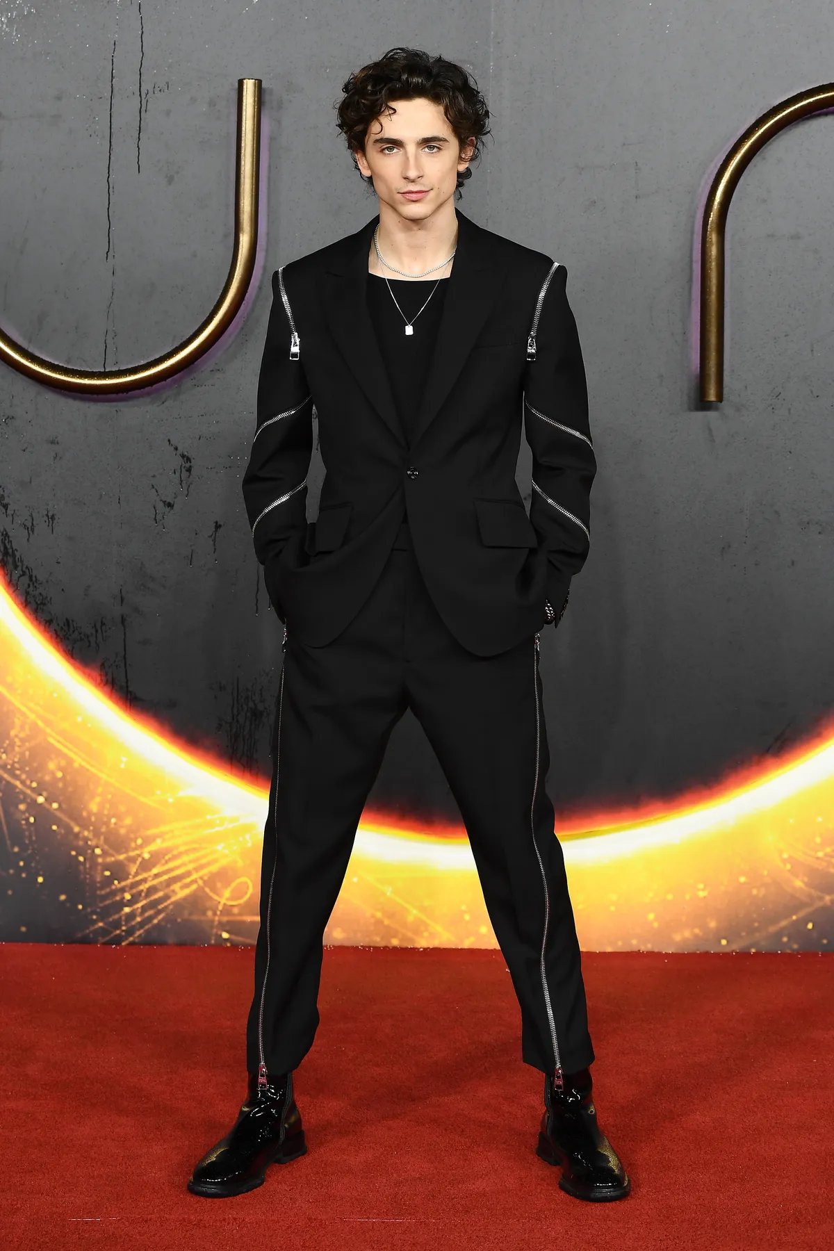 Timothée Chalamet en la premiere de Dune