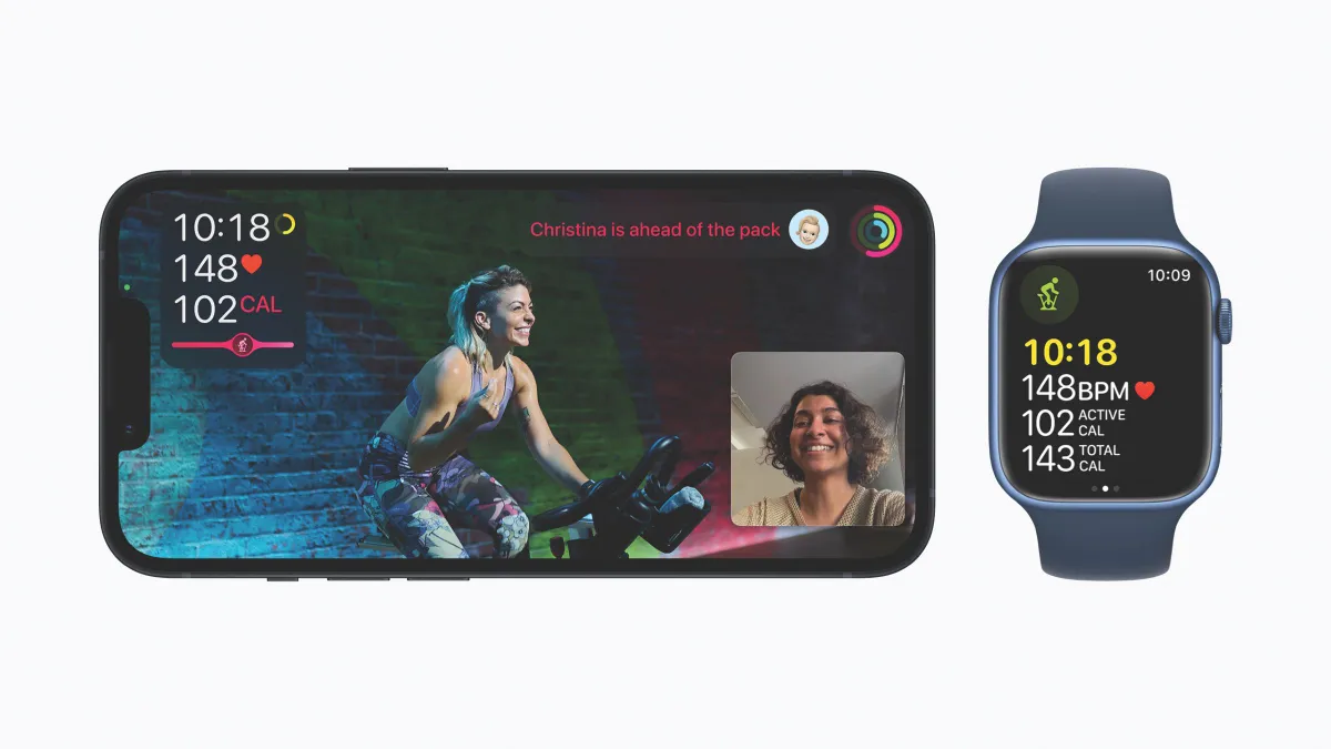 Apple Fitness+ SharePlay
