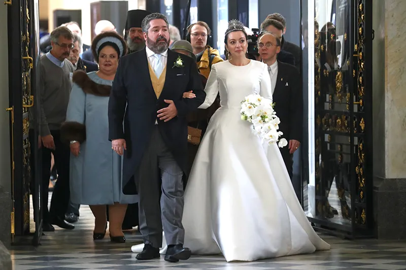 princesa Victoria Romanova Romanoff  vestido novia