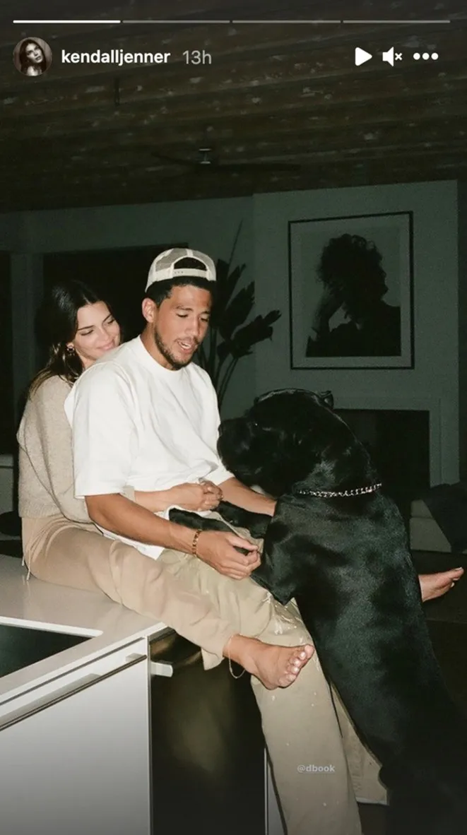 Kendall Jenner y Devin Booker