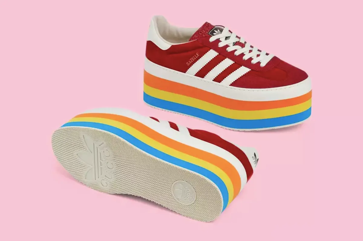 gucci adidas gazelle arcoiris
