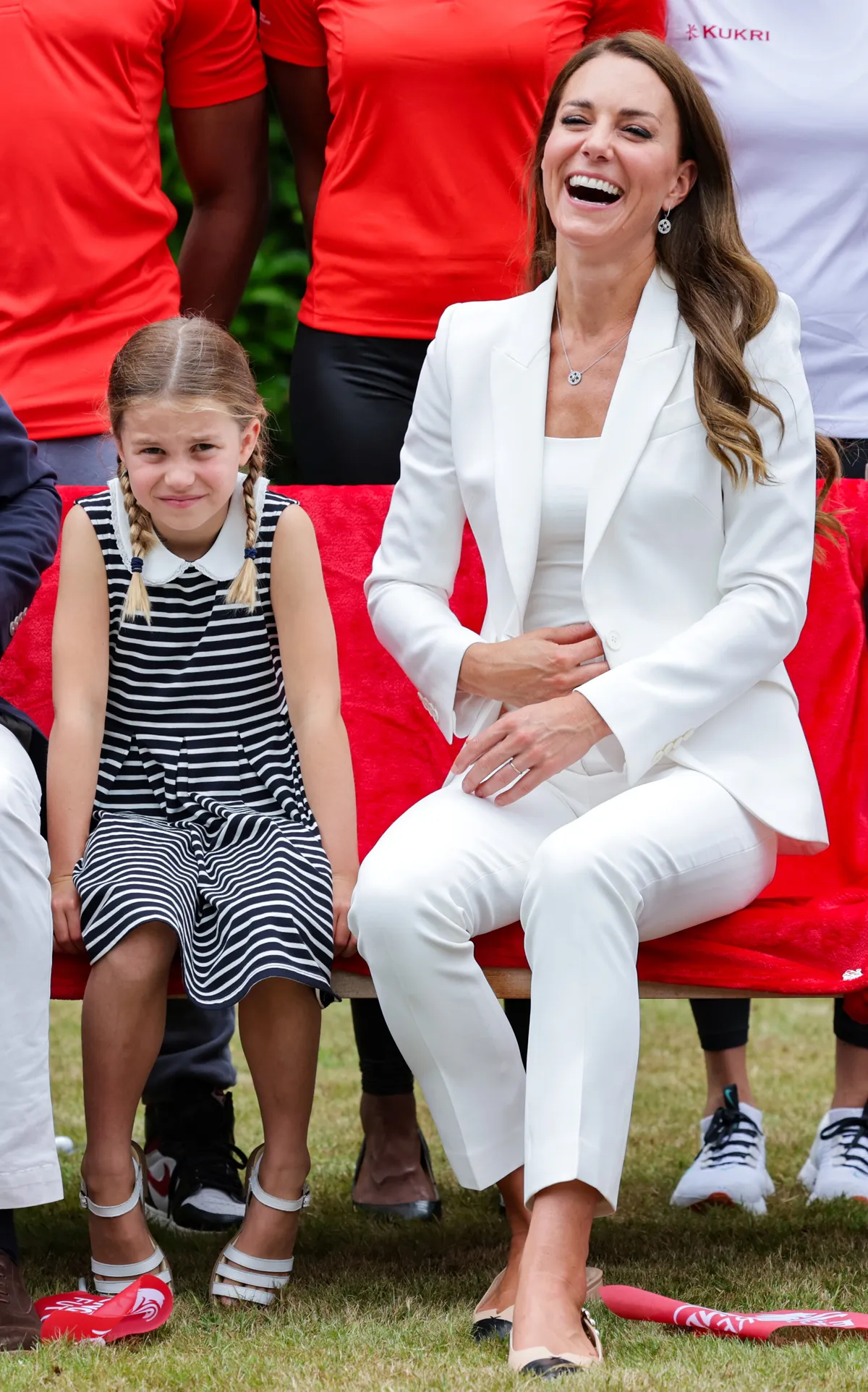 Members Of The British Royal Family visit SportsAid House, Commonwealth Games, Birmingham, UK - 02 Aug 2022