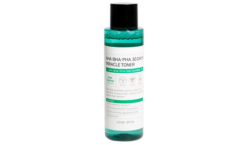 Some By Mi AHA BHA PHA 30 Days Miracle Toner ($620, elapalaciodehierro.com)