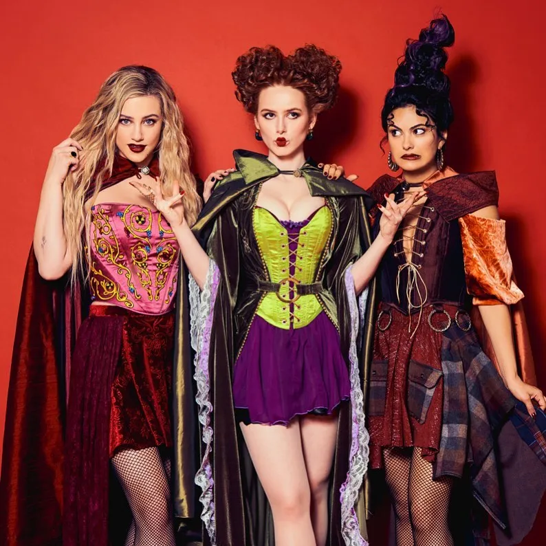 Las protagonistas de Riverdale se transformaron en la brujas de Hocus Pocus.