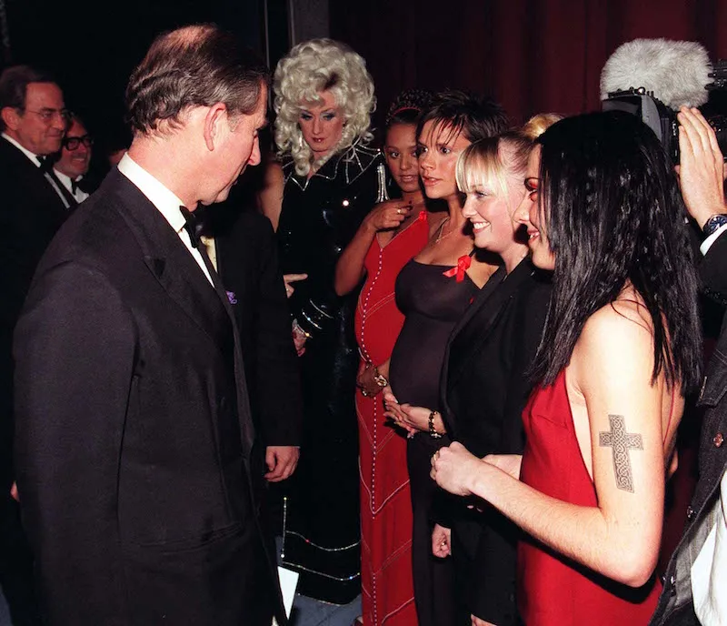 SHOWBIZ Spice Girls line up