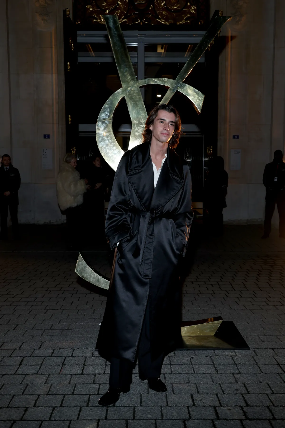 Saint Laurent : Photocall - Paris Fashion Week - Menswear Fall-Winter 2023-2024