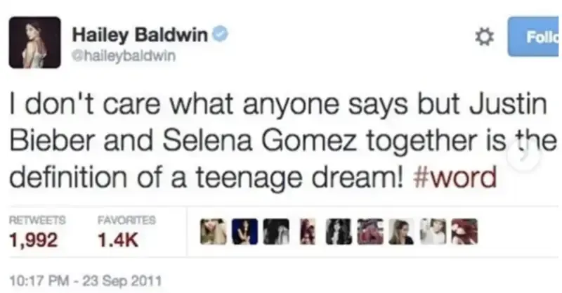 Hailey Bieber era pro de Jelana.