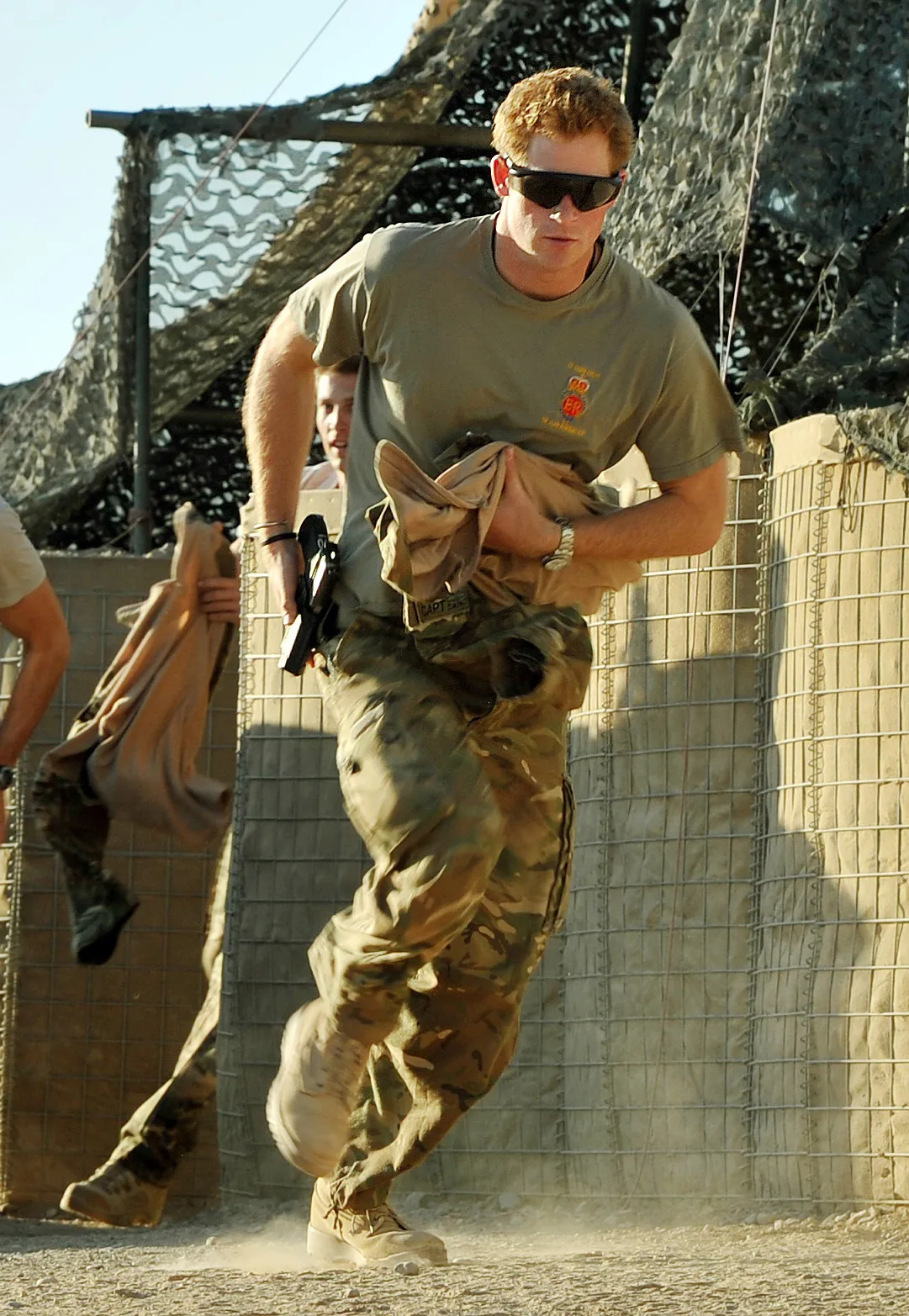 Harry en Afganistán.