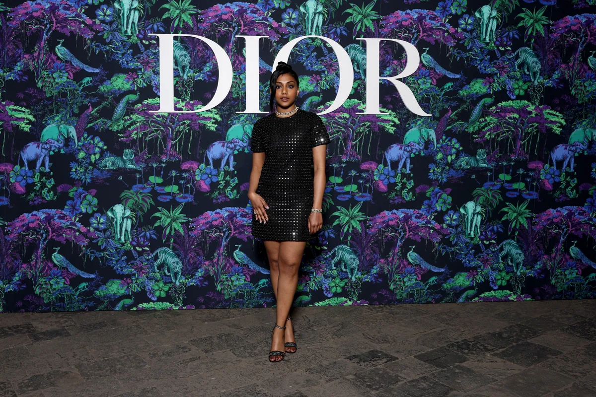 Christian Dior : Photocall - Womenswear Fall 2023 Show In Mumbai
