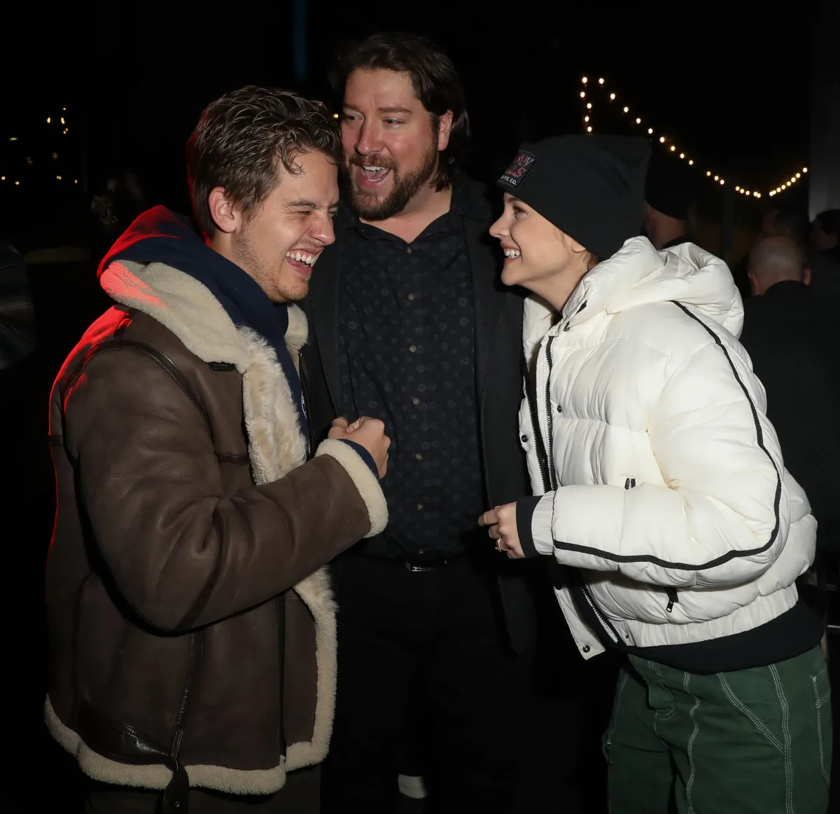 Exclusive - Dylan Sprouse and Barbara Palvin Engaged? She Wears Giant Diamond Ring At Mammoth Film Festival, USA - 02 Mar 2023