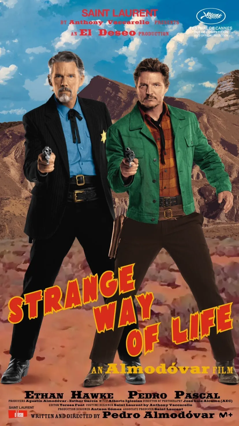 strange way of life saint laurent almodovar