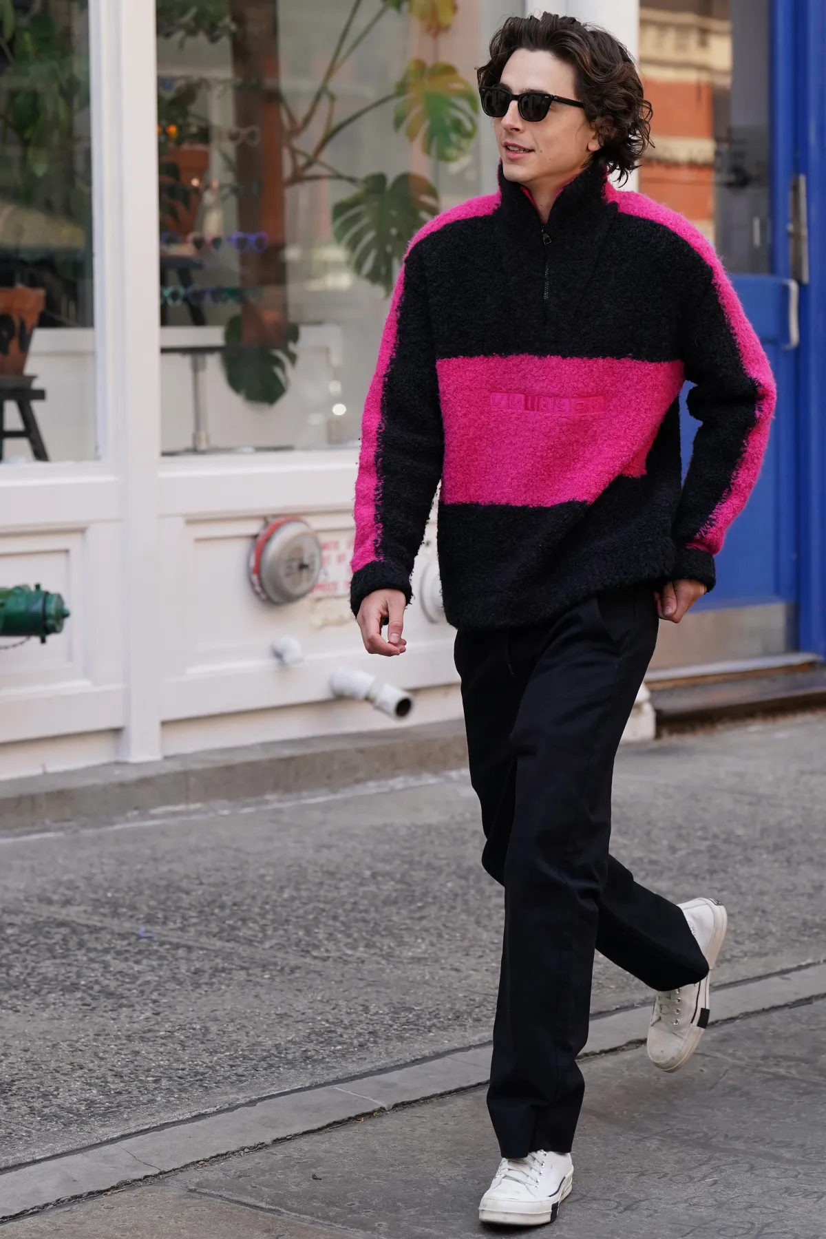 Chanel commercial film set, New York, USA - 19 Apr 2023