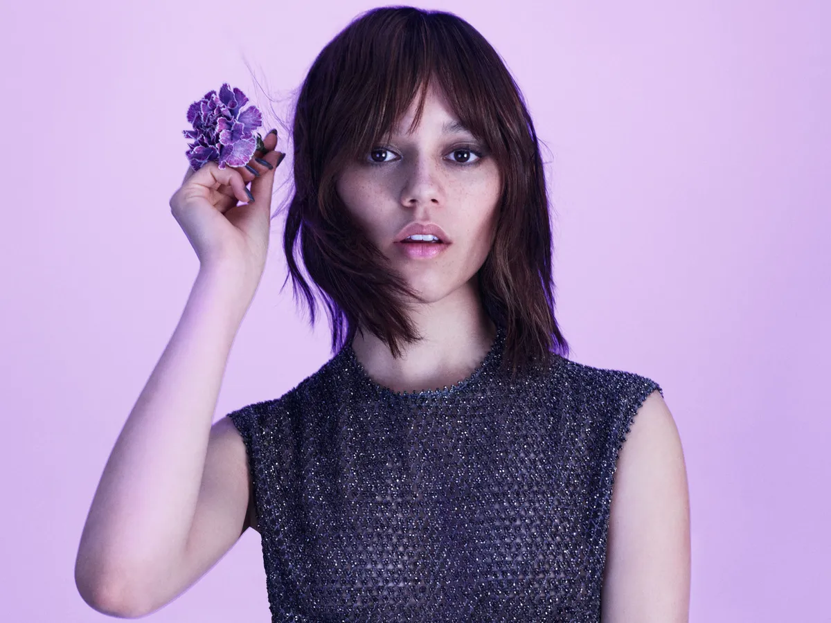 jenna ortega gris dior