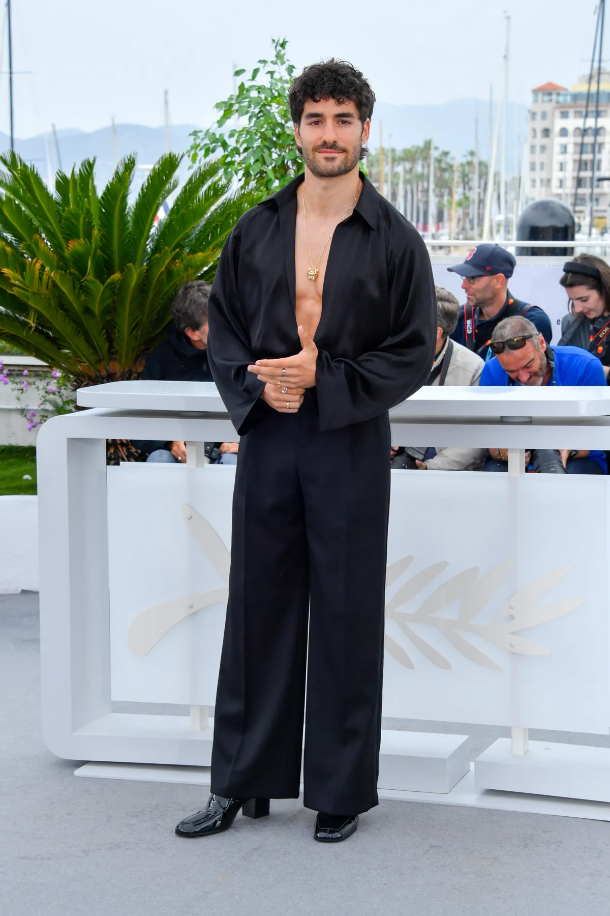 José Condessa en el photocall de "Strange Way Of Life" en Cannes.