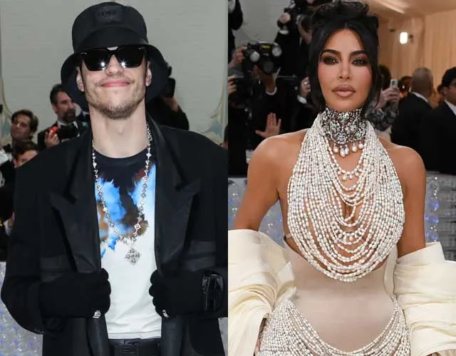 Pete Davidson y Kim Kardashian