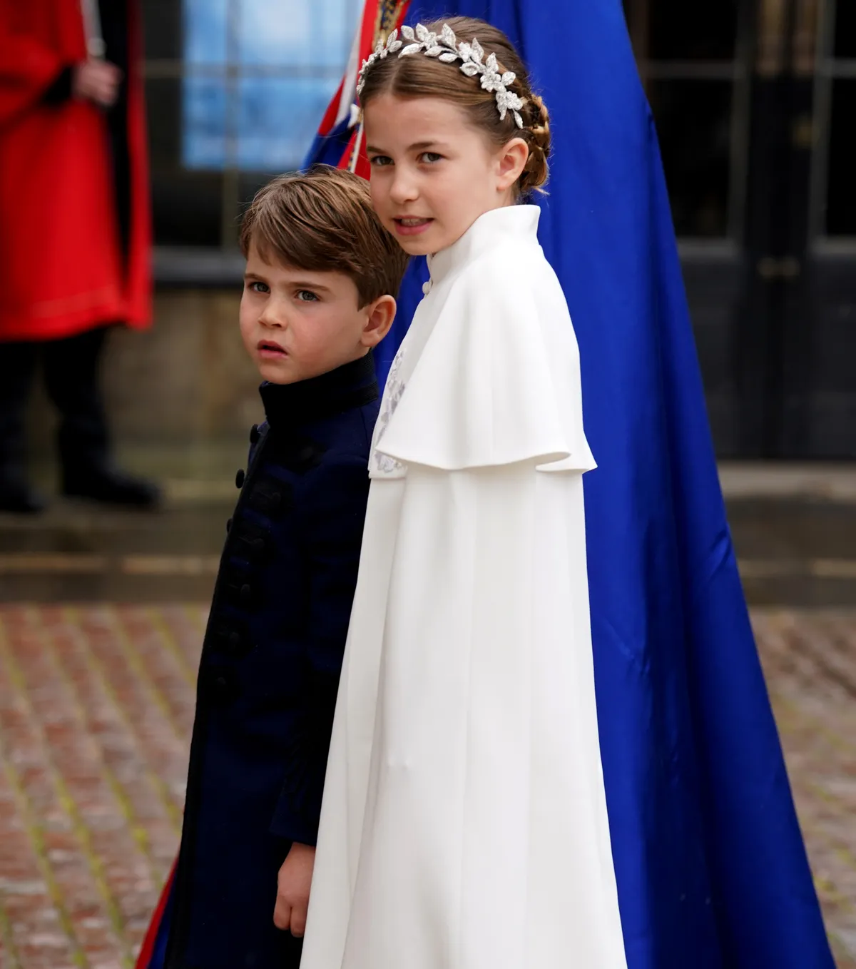 La princesa Charlotte llevó un looks inspirado en el de su mamá, Kate Middleton.