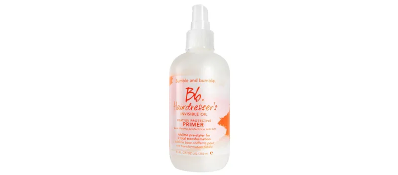 Bumble and bumble Bb. Hairdresser’s Invisible Oil Heat/UV Protective Primer ($730, elpalaciodehierro.com)