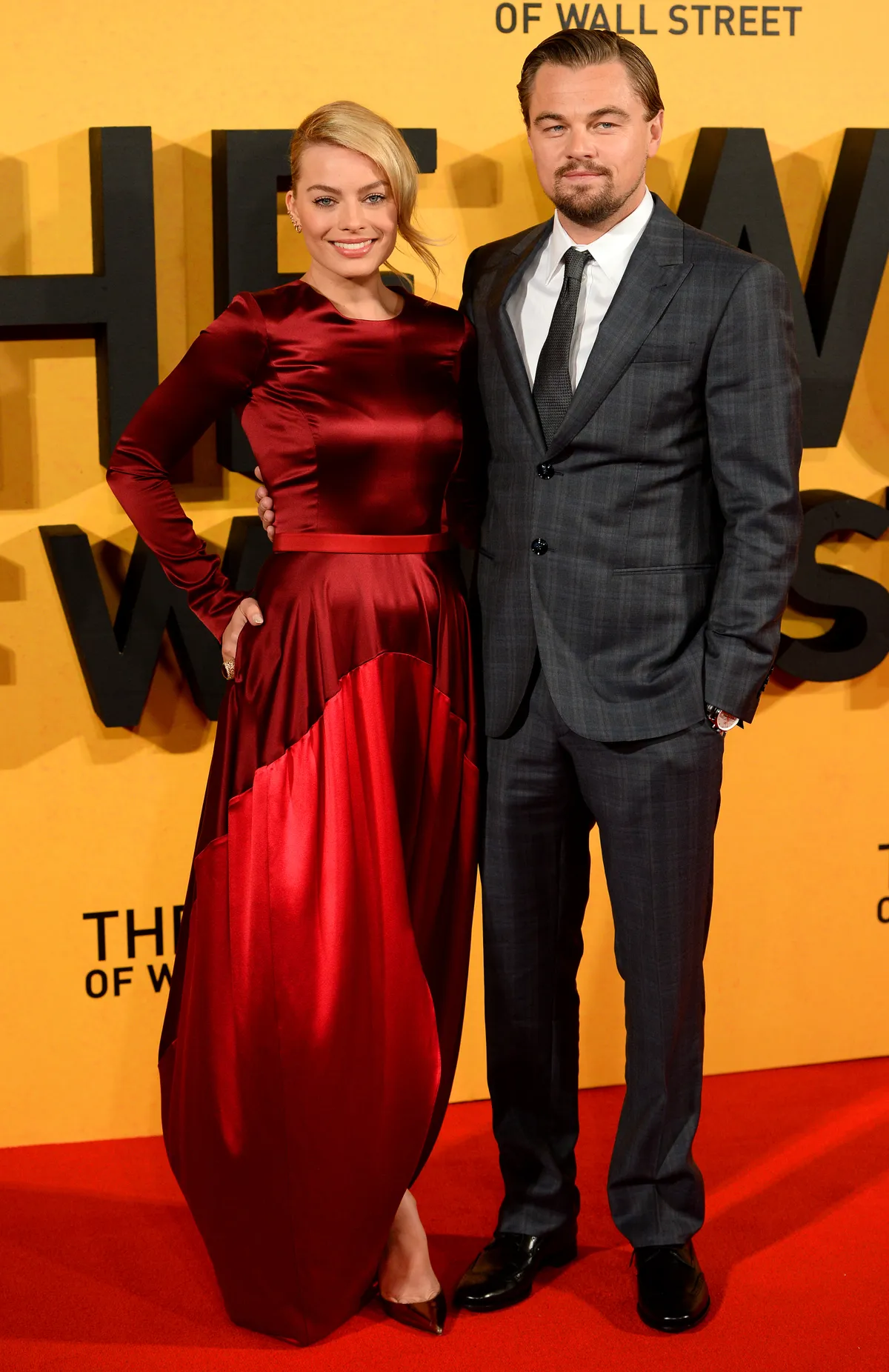 Margot Robbie y Leo DiCaprio.