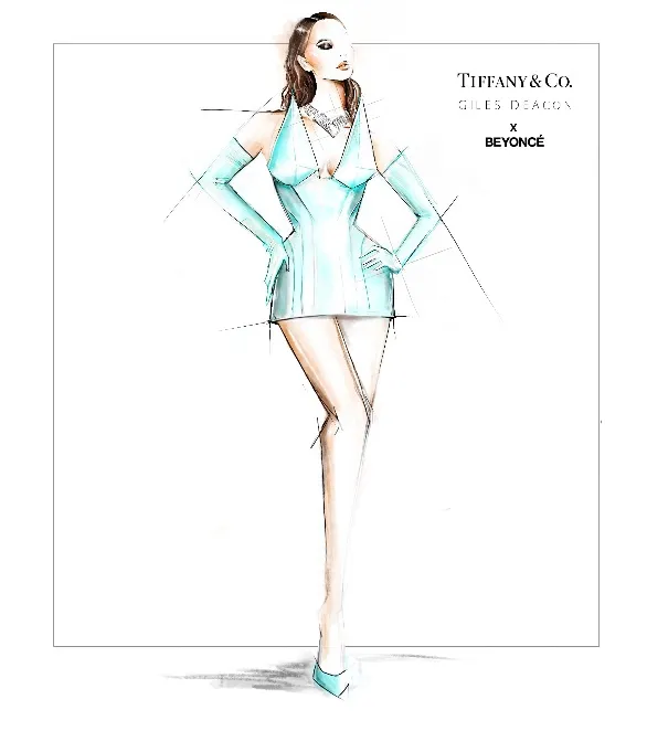 Tiffany & Co. vuelve a crear un look couture para Beyoncé para el Renaissance Tour