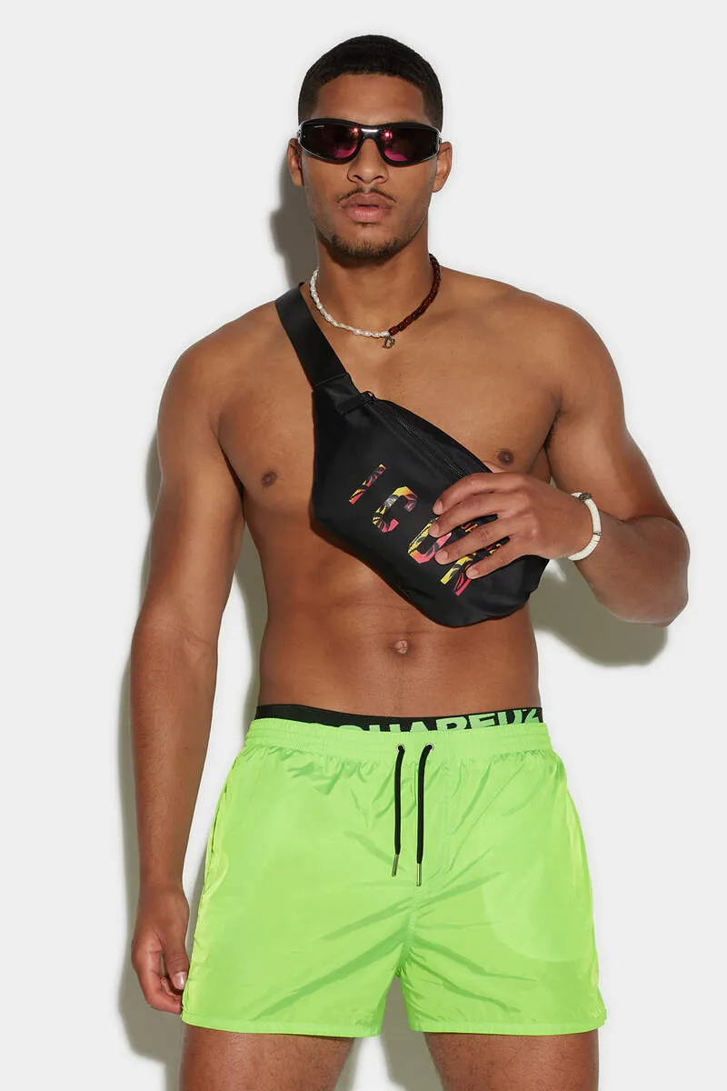 Traje de baño verde DSquared2