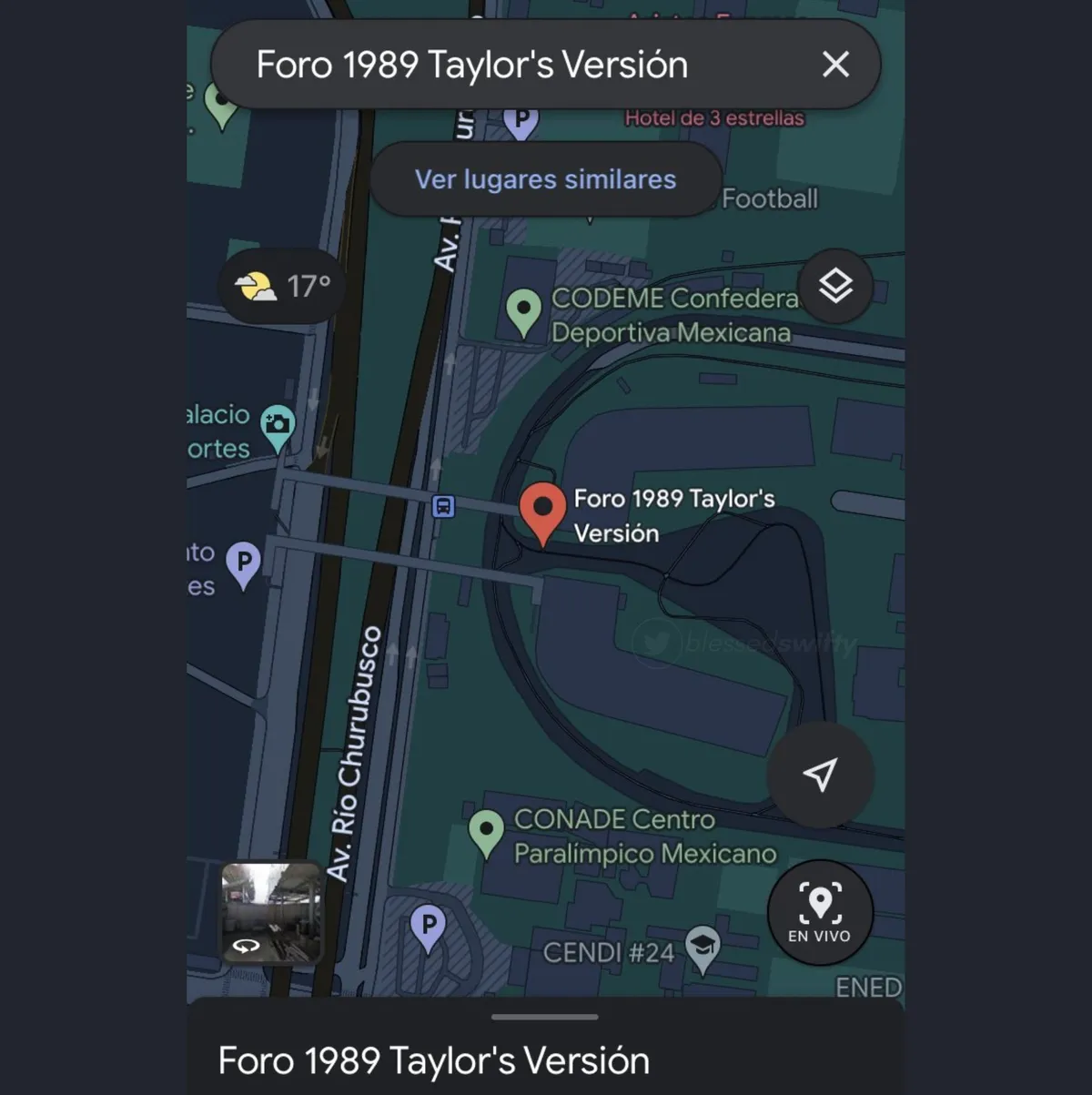 El Foro Sol cambia de nombre por la visita de Taylor Swift a la CDMX.