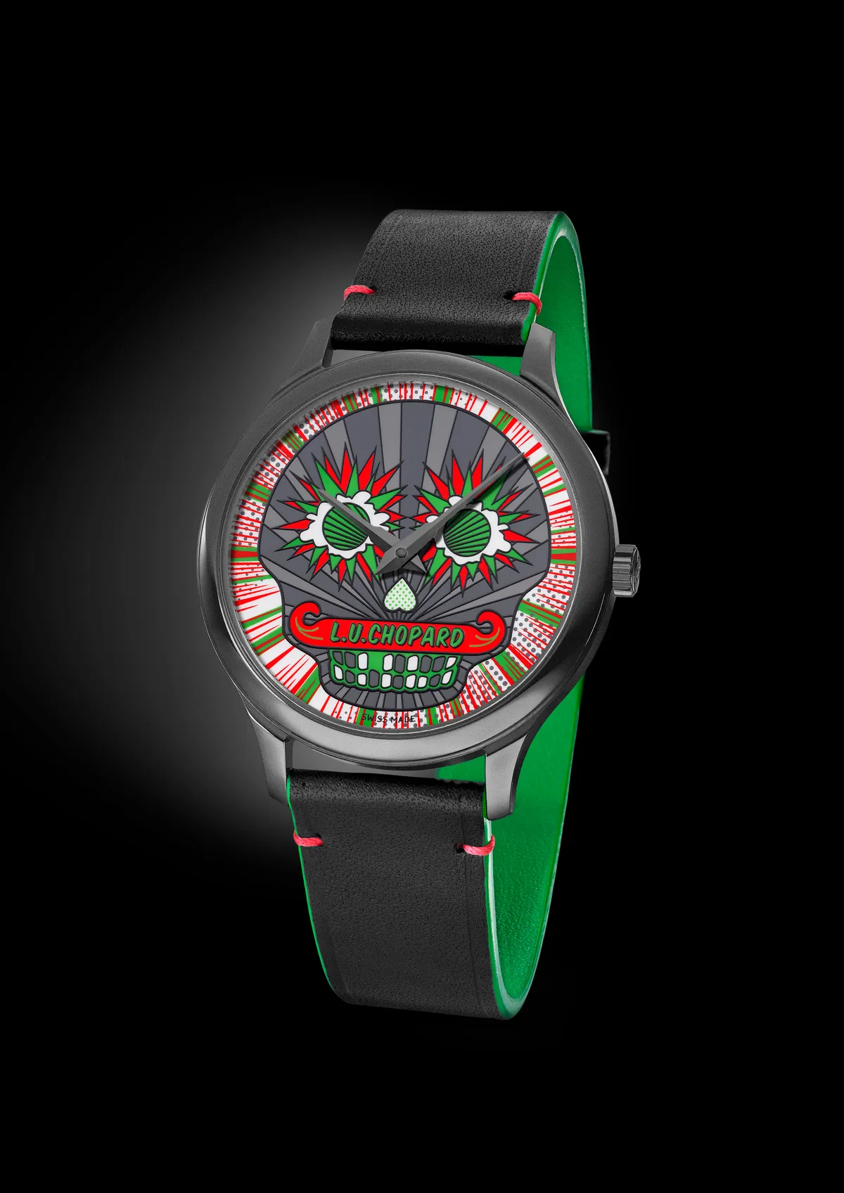 Este es el más reciente reloj de Chopard inspirado en el Día de Muertos