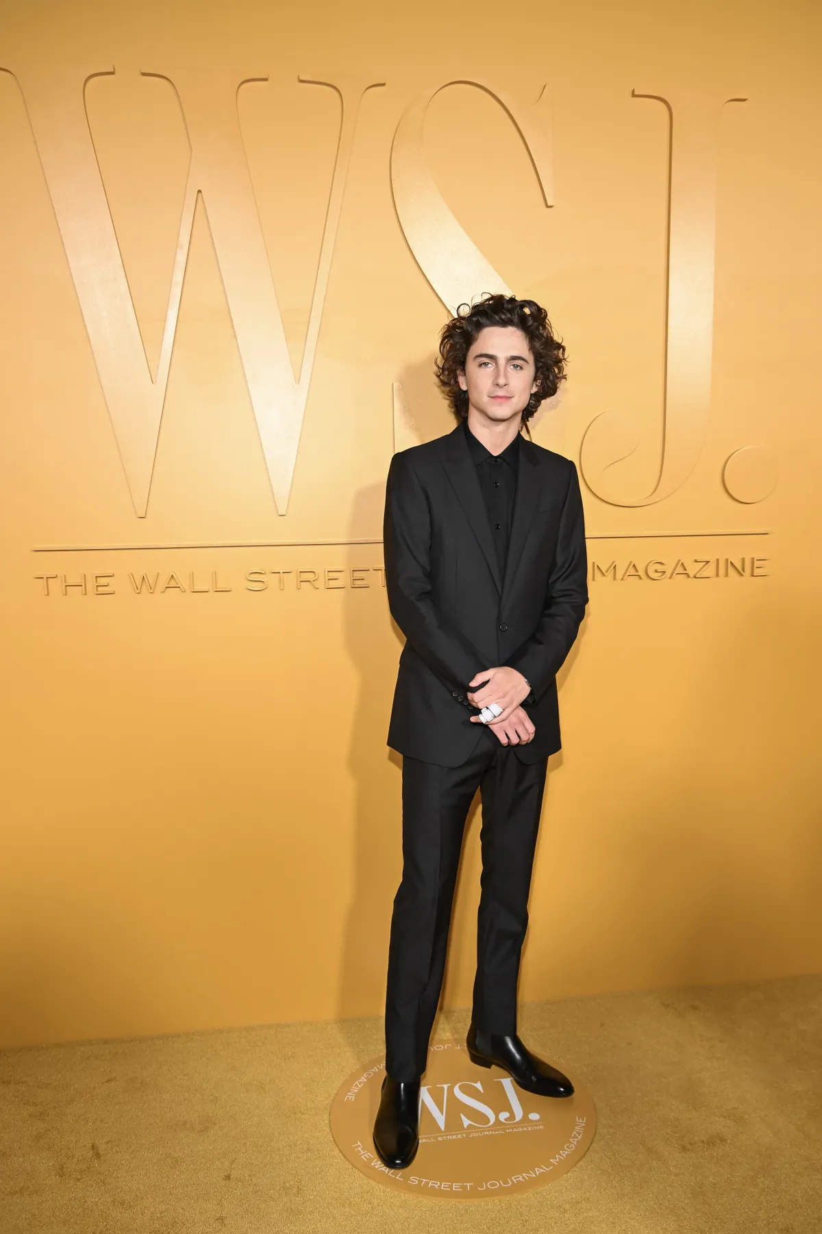 Timothée en Dolce&Gabbana. 