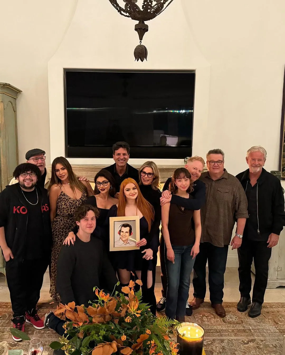 Sofia Vergara organizó una reunión de Modern Family. 