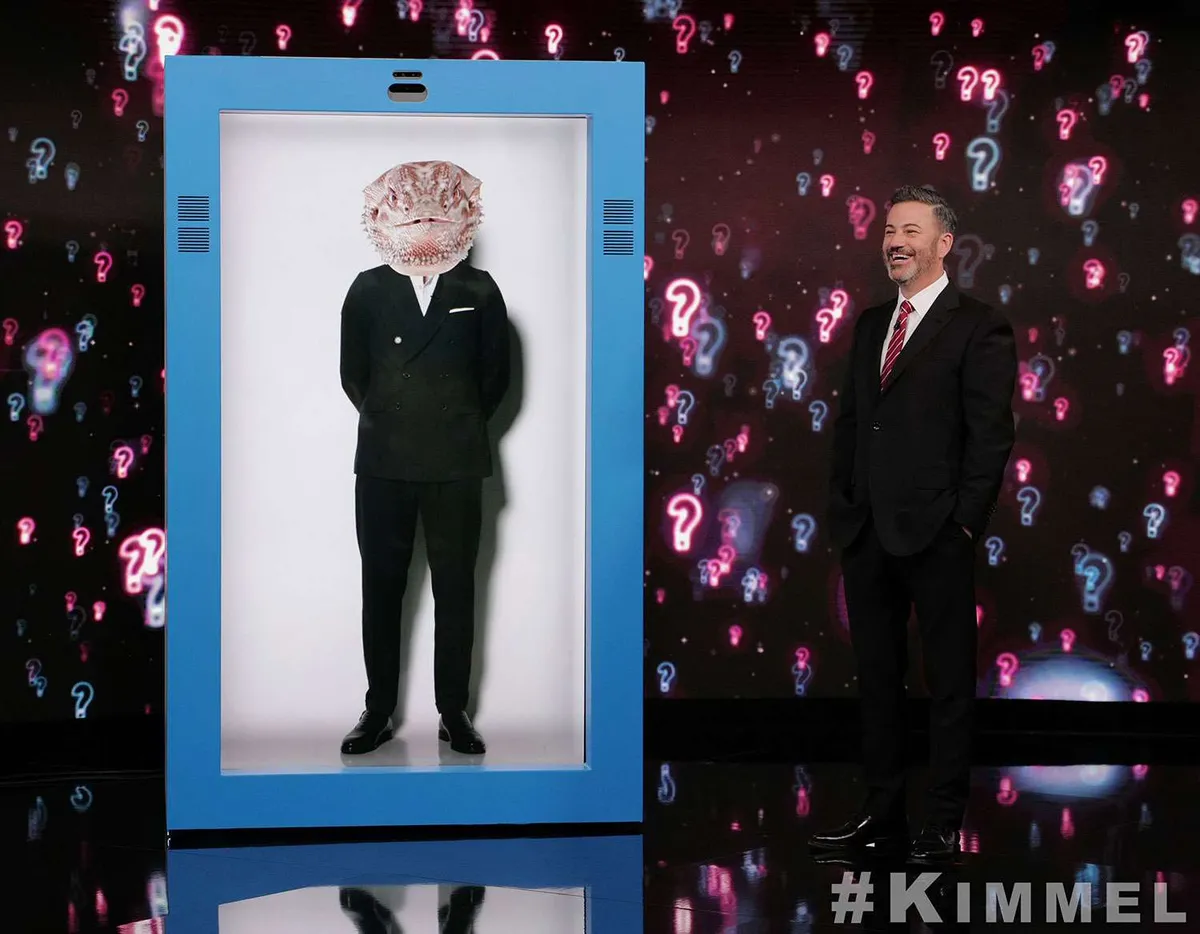 Patrick Dempsey y Jimmy Kimmel.