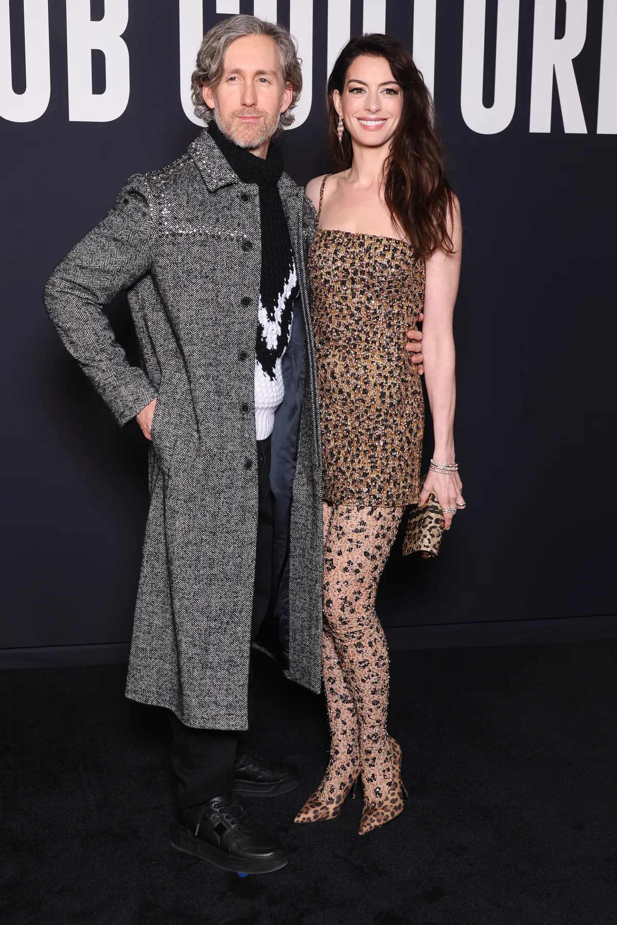Adam Shulman y Anne Hathaway.